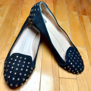 DV by Dolce Vita Black Studded Flats